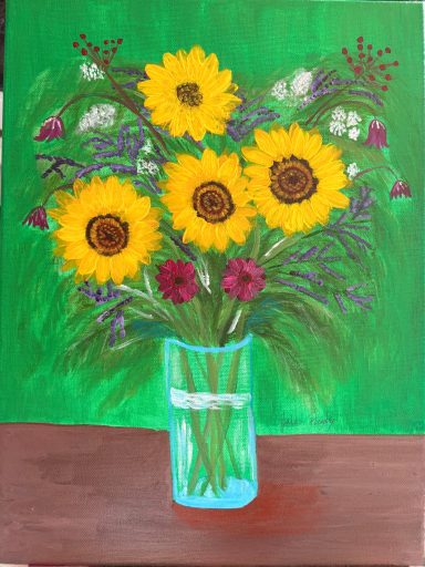 Sunflowers Acrylic